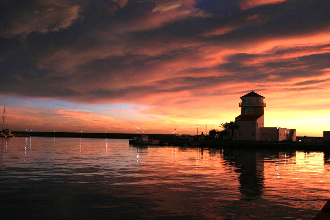 Sonnenuntergang El Ejido 1