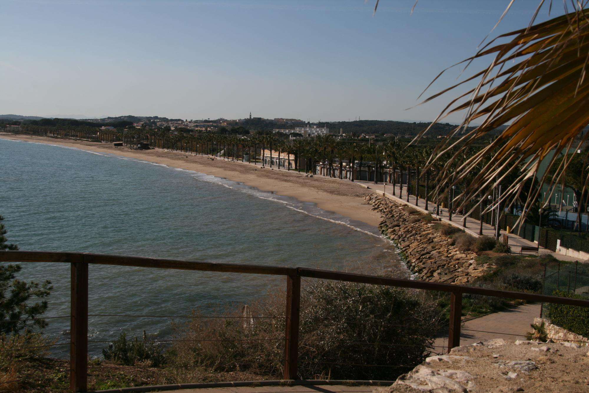 Narbonne Plage nach El Ejido 5 Bick auf die Küste, Roda de Bera