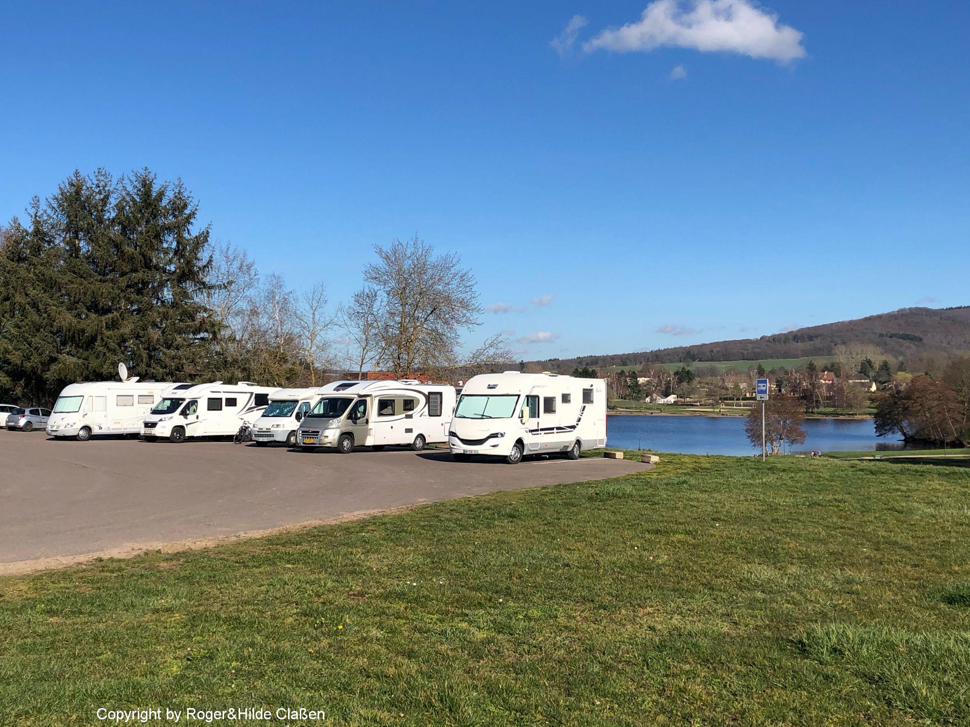 Wohnmobilstellplatz in Autun