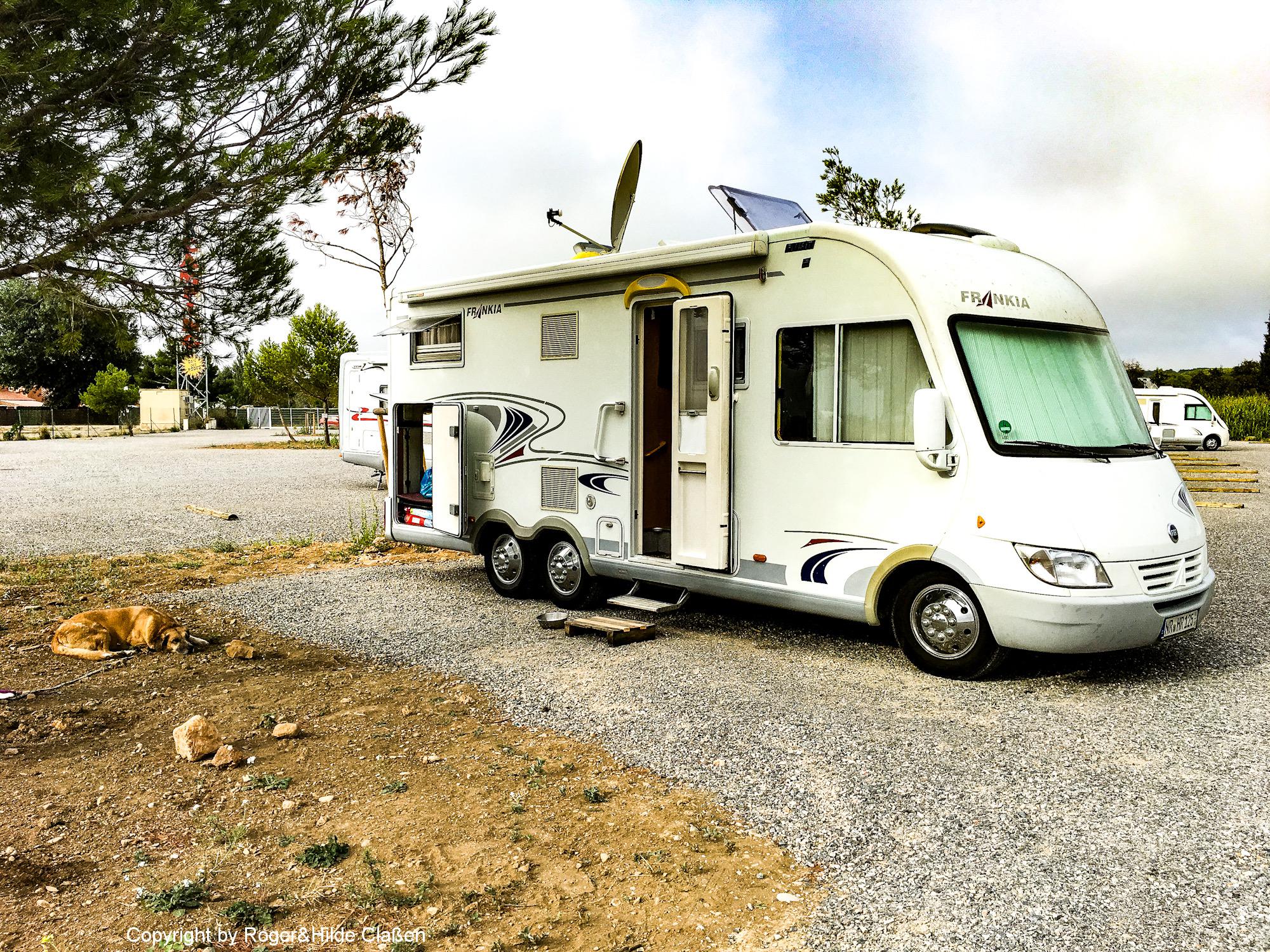 Buchholz nach Narbonne Plage 12 Wohnmobilstellplatz Narbonne-Plage/Neu