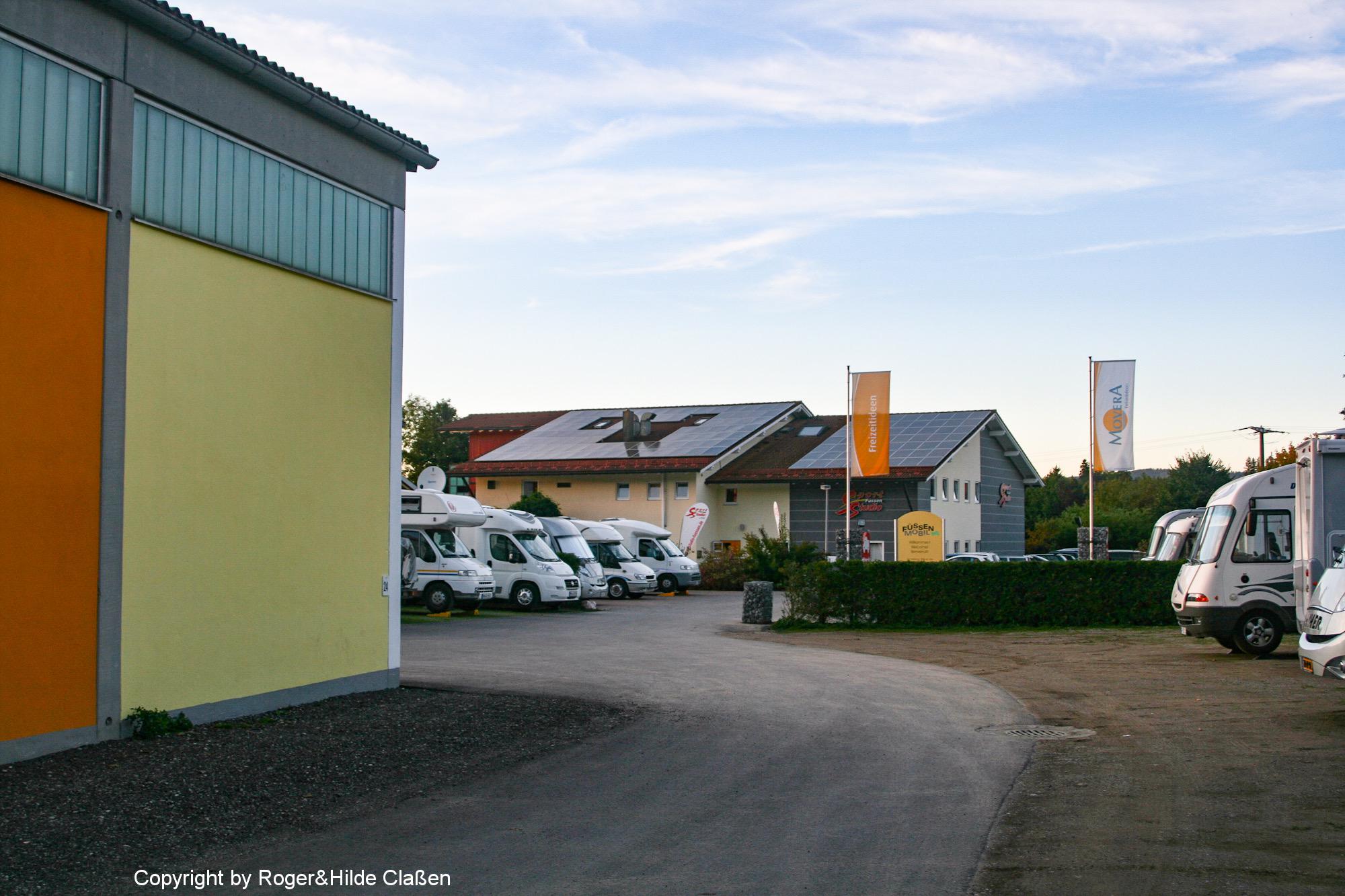 Lazise, Füssen, Buchholz 11 Wohnmobilstellplatz Füssen am Sportcentrum