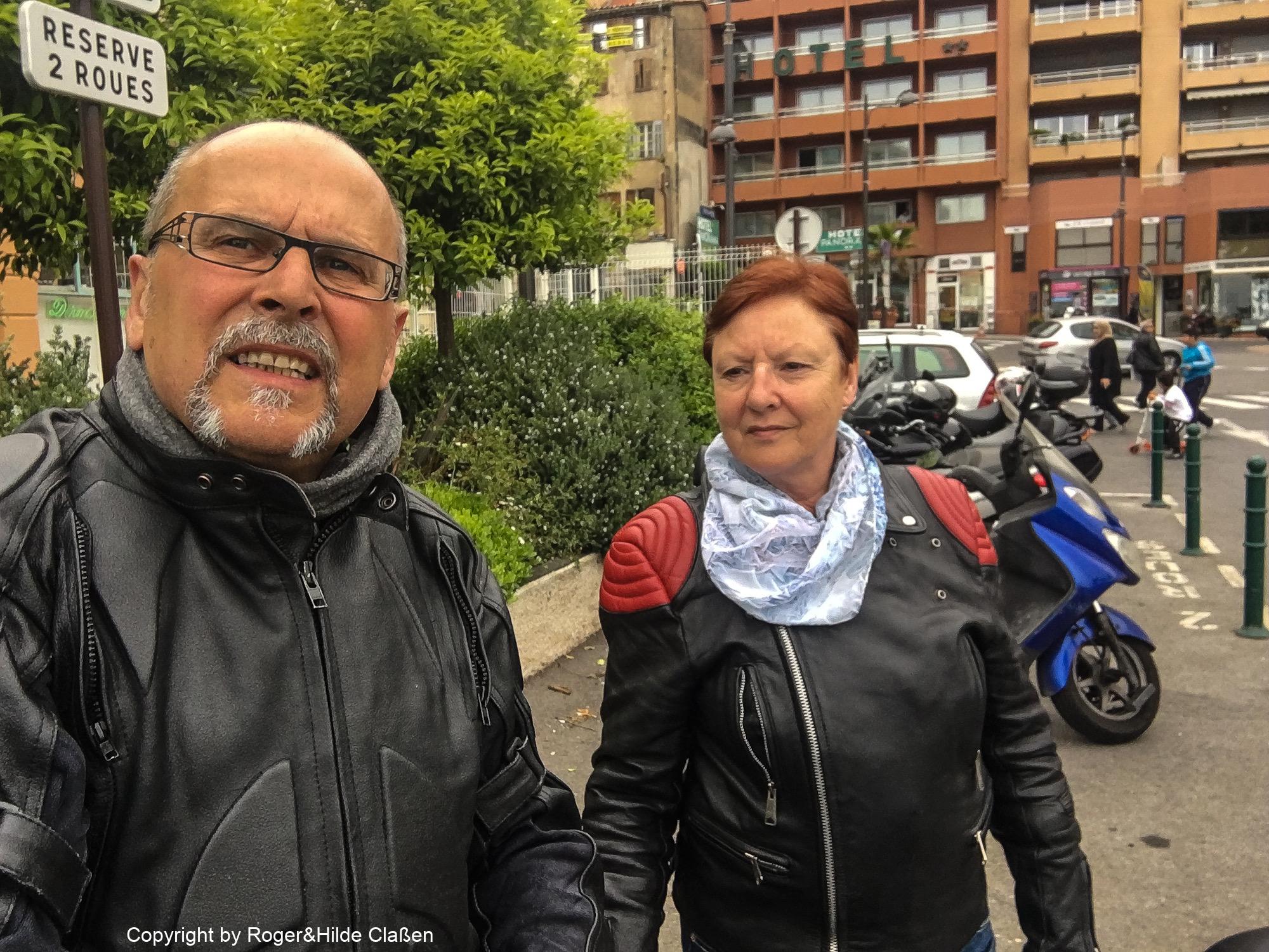 Motorradtour. Grasse, Nizza, Antibes 29 Mit dem Motorrad unterwegs
