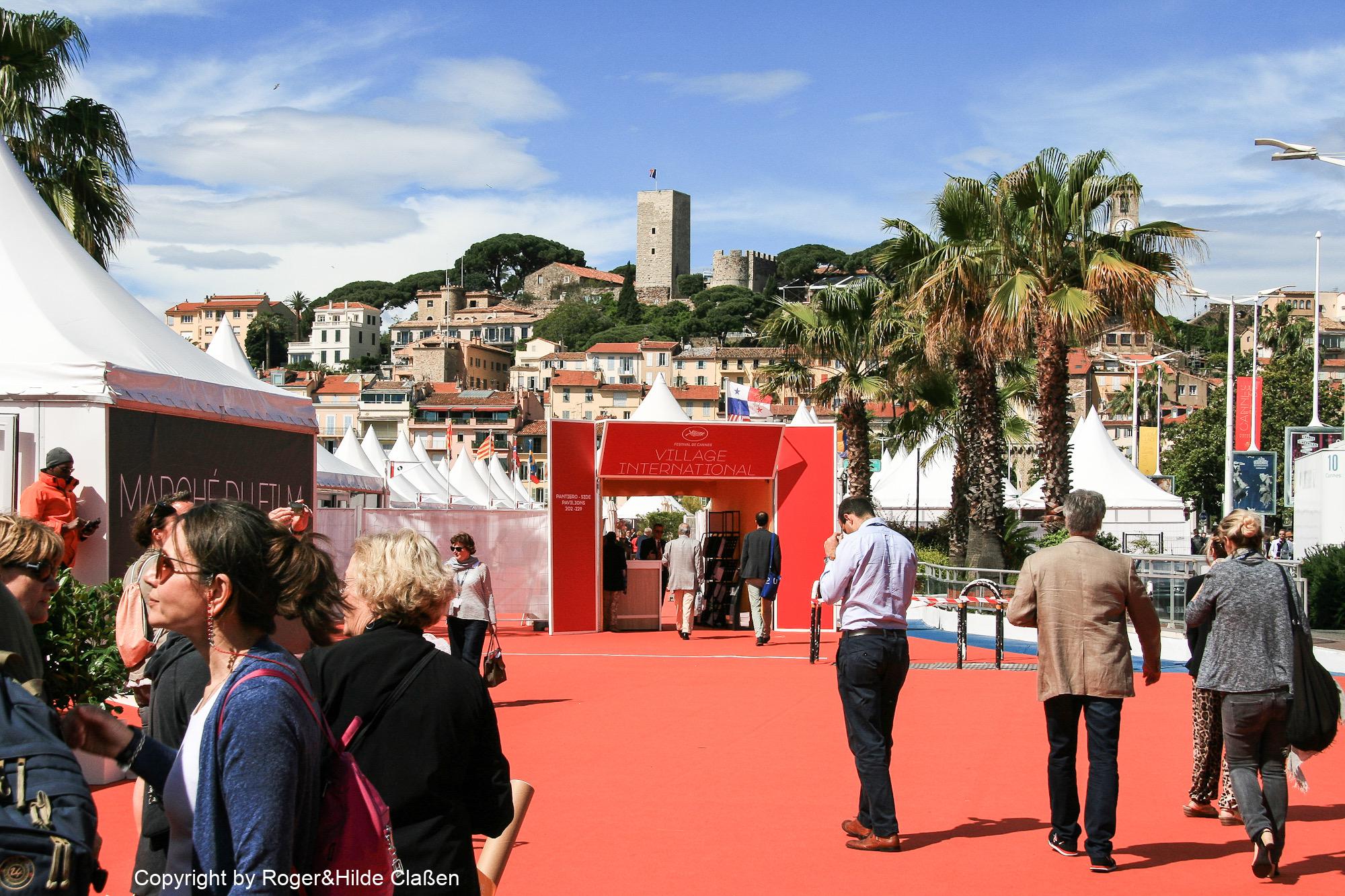 Internationale Filmfestspiele in Cannes 2016 - Eingang zum VIP