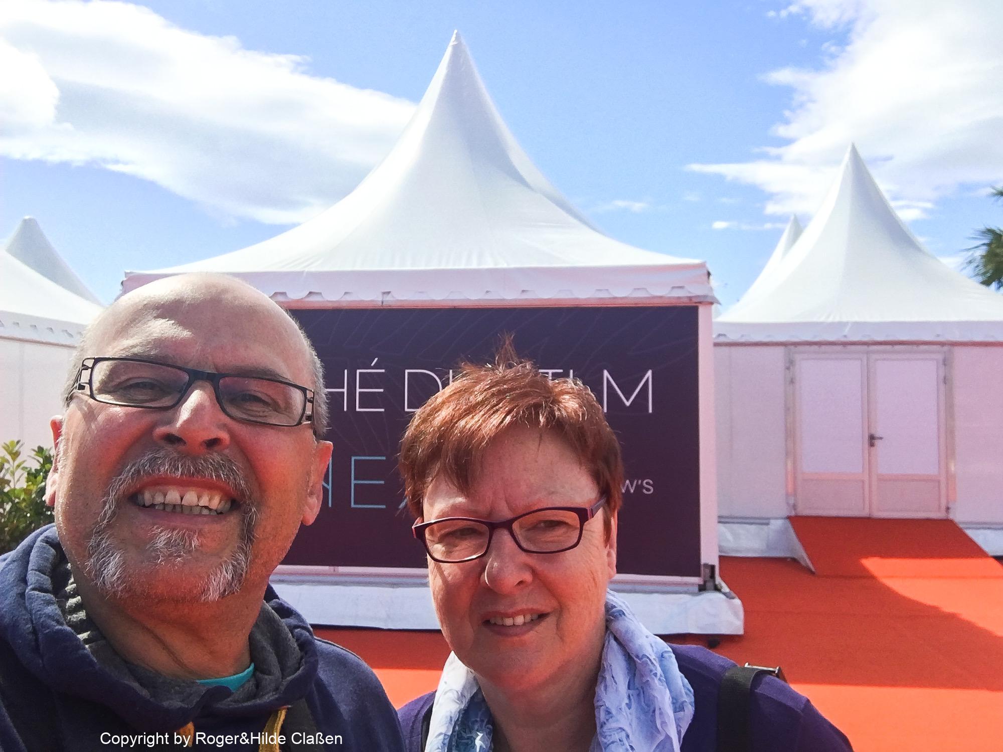 Hilde und Roger auf den internationalen Filmfestspielen in Cannes 2016