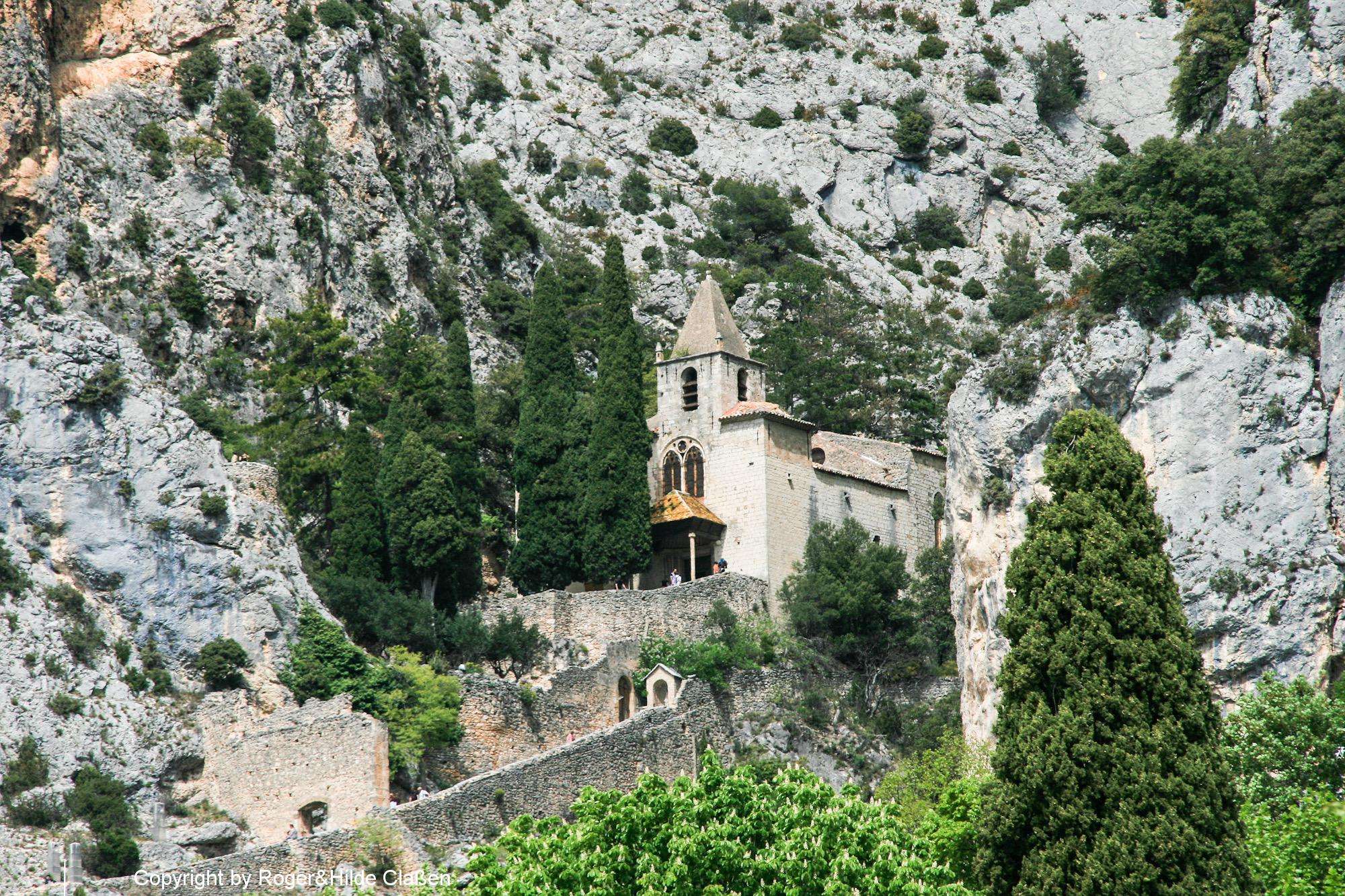 Moustiers-Sainte-Marie. 23 Chapelle Notre-Dame de Breauvoir - Moustiers-de-Sainte-Marie