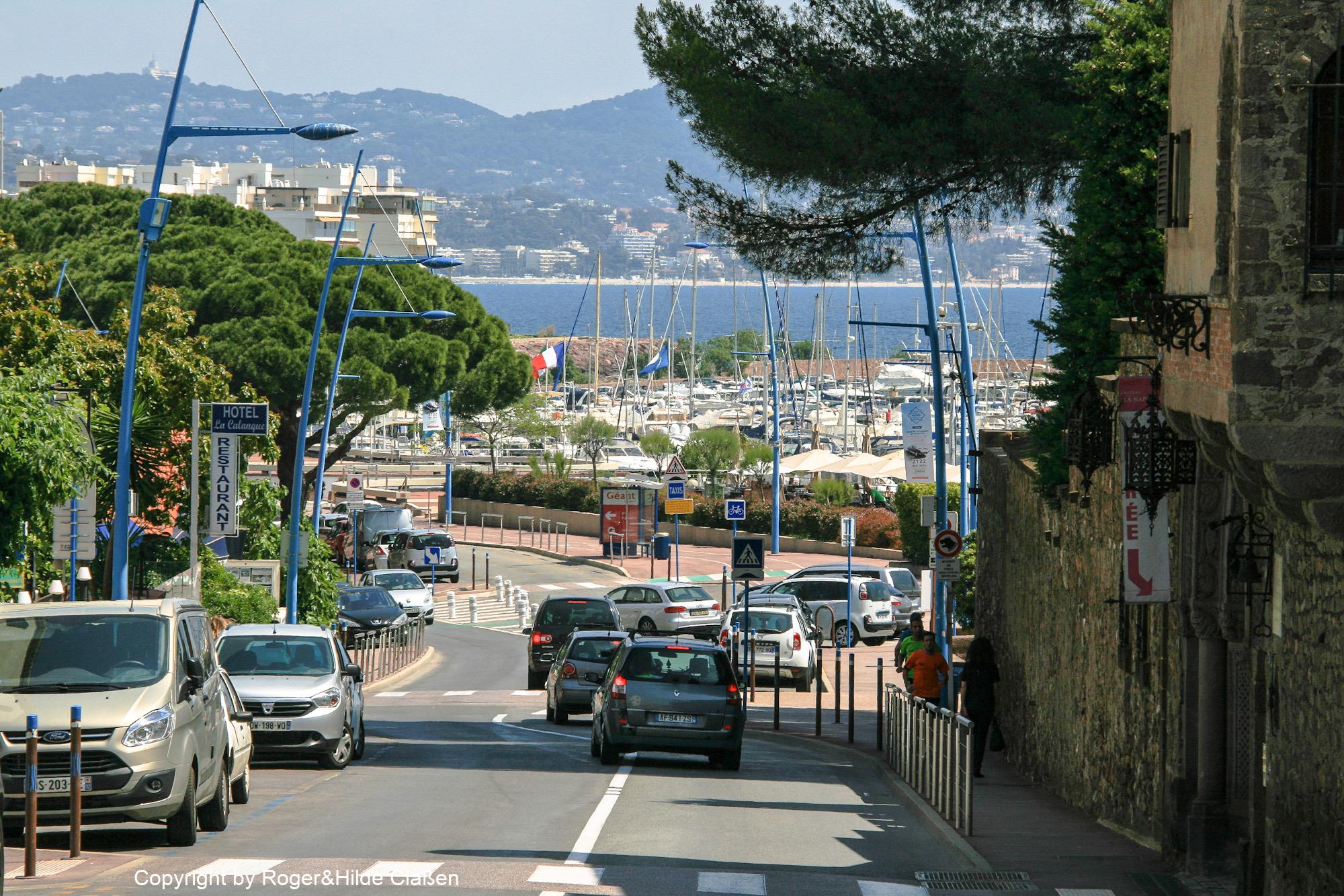 Motorradtour. Grasse, Nizza, Antibes 49 Unterwegs nach Mandelieu-la-Napoule