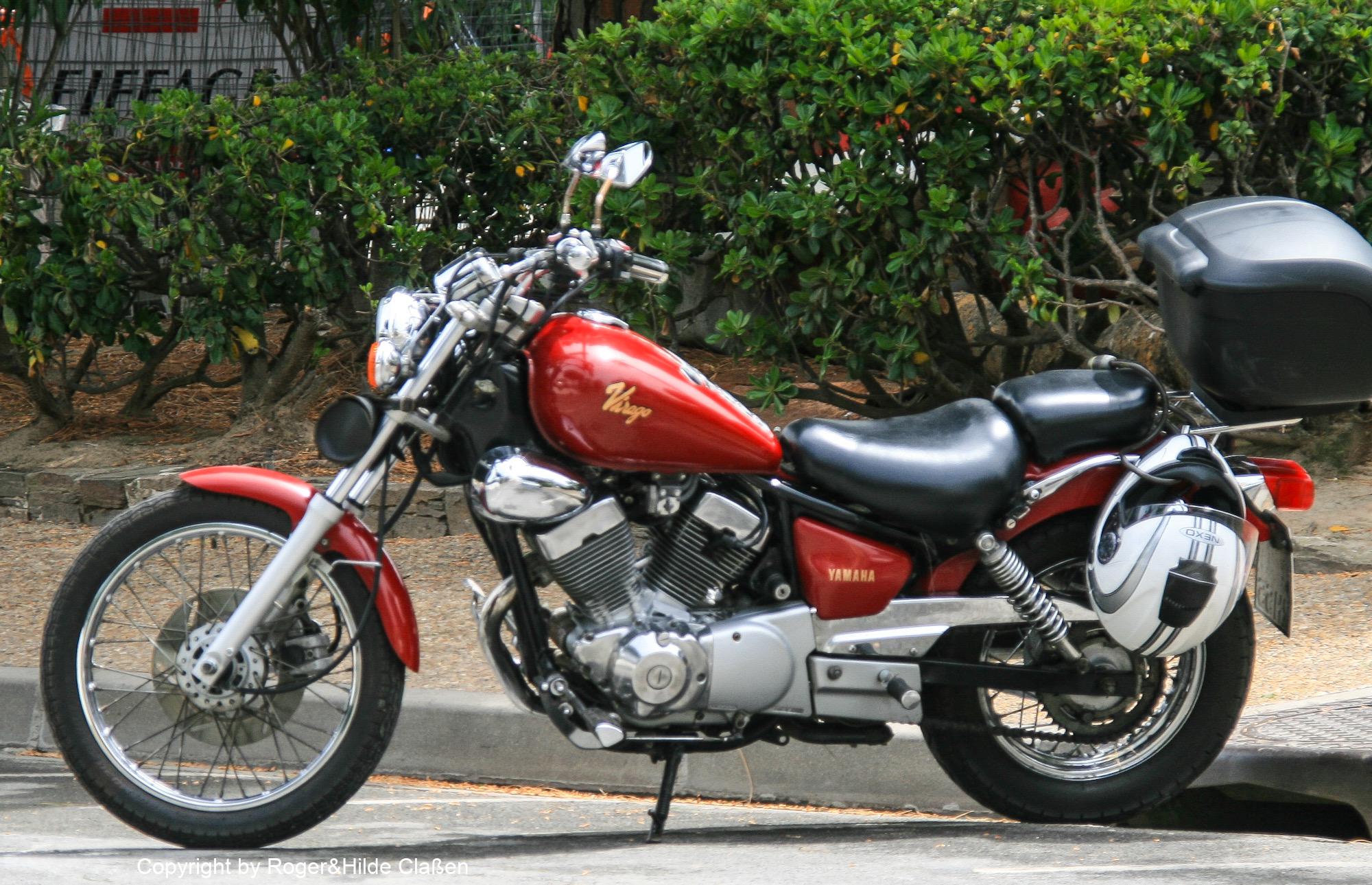 Grimaud, Saint-Tropez - Provence-Alpes-Côte d’Azur 27 Motorradtour zum Hafen von Sainte Maxime - Yamaha Virago