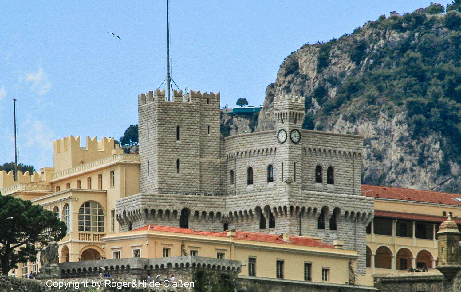 Monaco vor dem Grand Prix 16 Der Fürstenpalast - Monaco