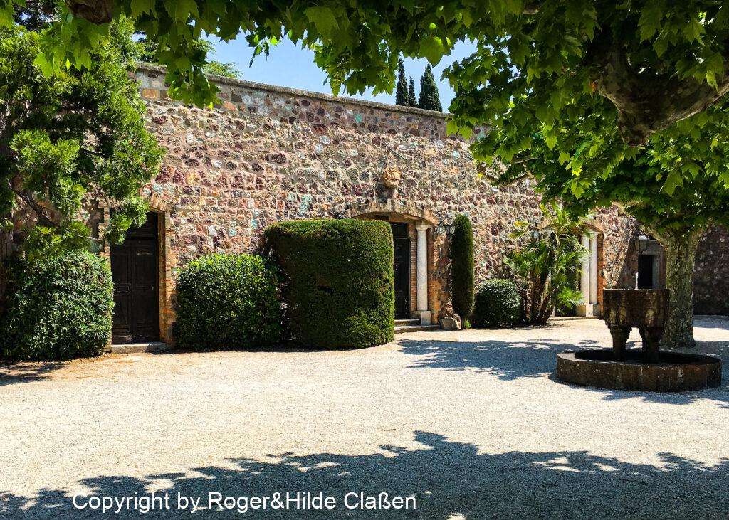 Schloß La-Napoule. Mandelieu-la-Napoule 24 Im Park vom Château La-Napoule