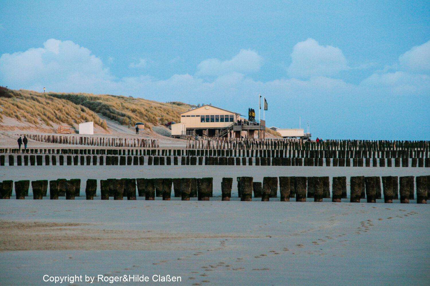 Westkapelle und Lahnstein. 5 Die Scheldezicht am Strand von Westkapelle