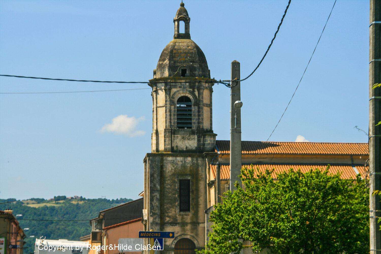 Über Pelussin nach Clansayes 7 Die Kirche in Saint-Jean-de-Muzols