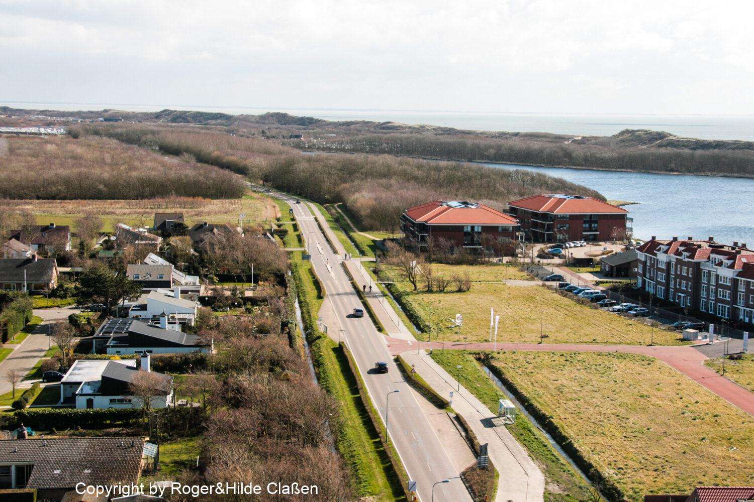 Westkapelle und Lahnstein. 7 Die Straße von Westkapelle nach Zoutelande