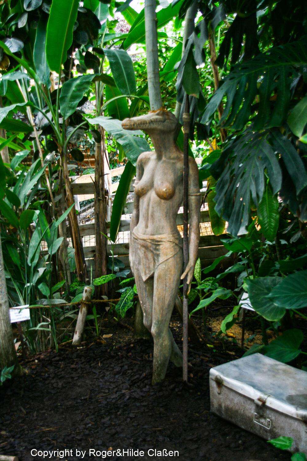 Reptilienfarm zum Vallon Pont d'Arc 18 Die Exenfrau