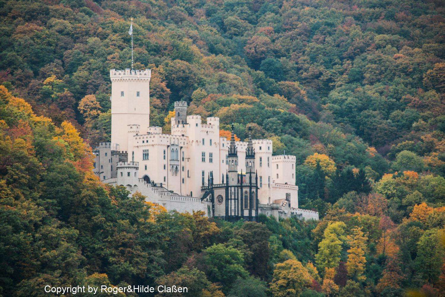 Westkapelle und Lahnstein. 36 Das Schloss Stolzenfels