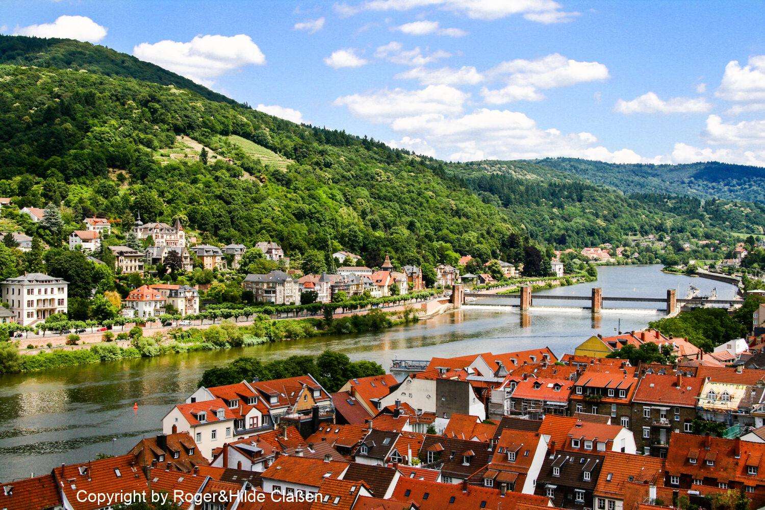 Die Stadt Heidelberg. 8 Schleusenanlage