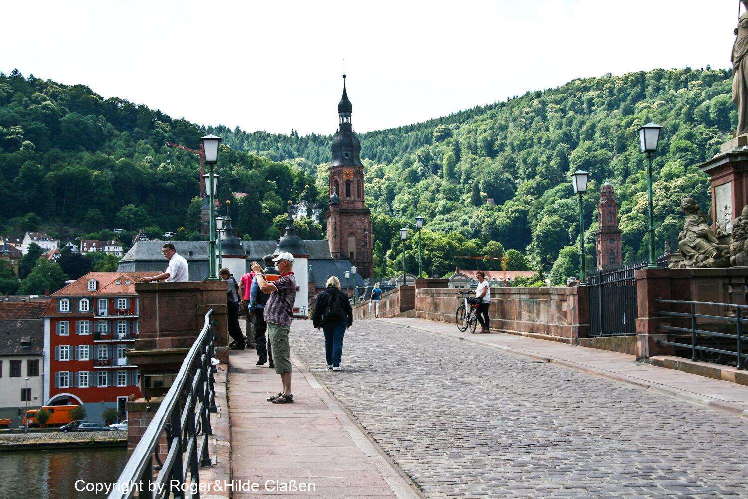 Die Stadt Heidelberg. 4 Die „Alte Brücke“ von Heidelberg