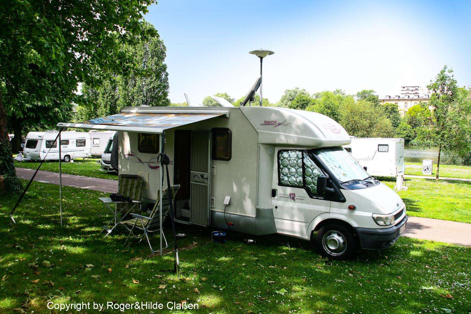 Von Trier über Metz nach Dijon 6 Camping Municipal Metz