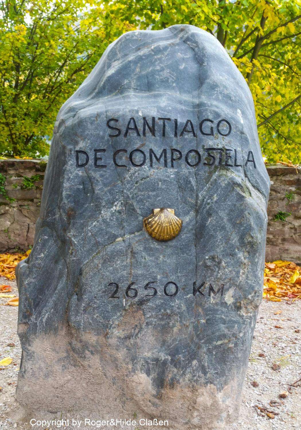 Westkapelle und Lahnstein. 21 Lahnstein gehört zum Jakobsweg nach Santiago de Compostela