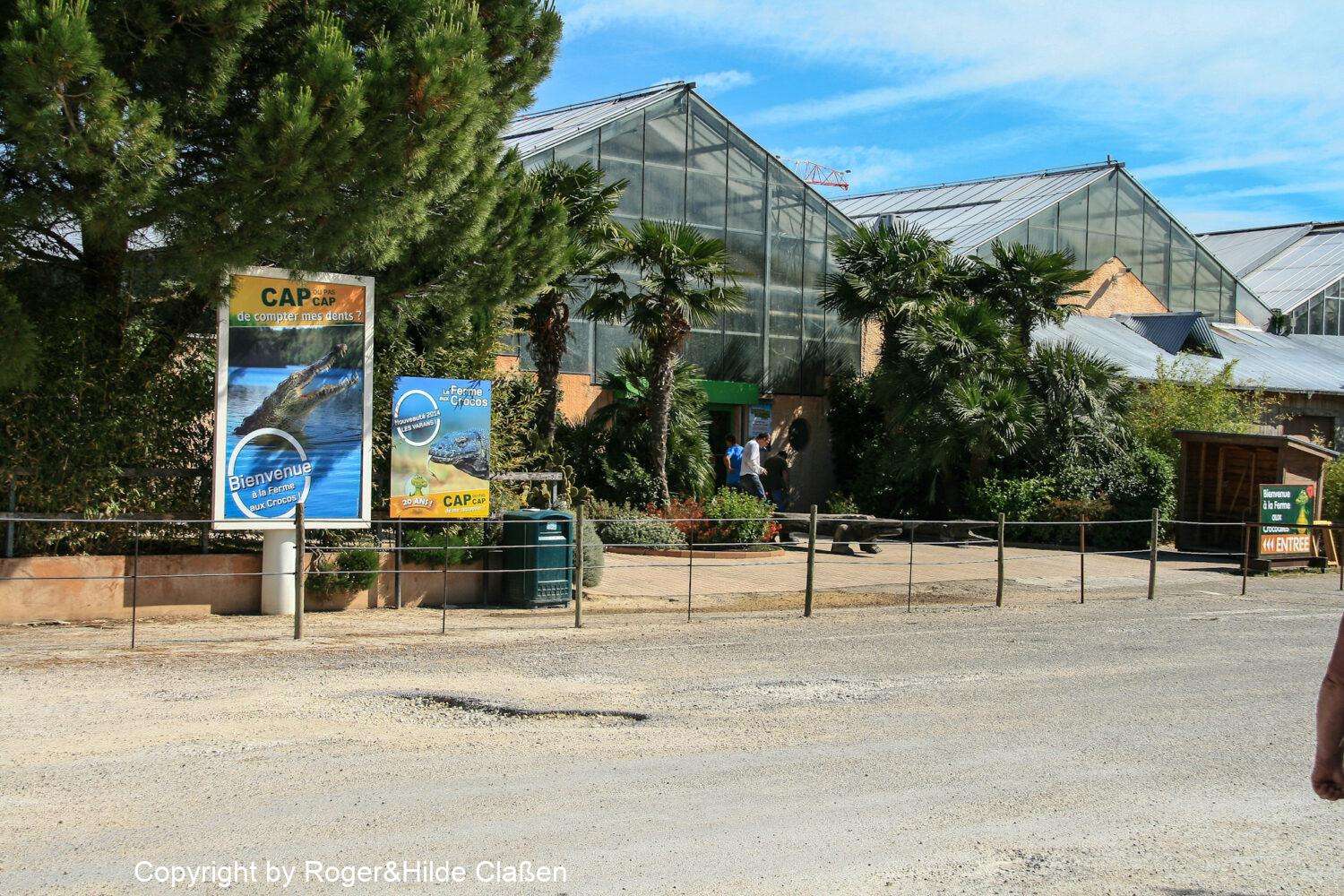 Reptilienfarm zum Vallon Pont d'Arc 17 Die Reptilienfarm La Ferme aux Crocodiles