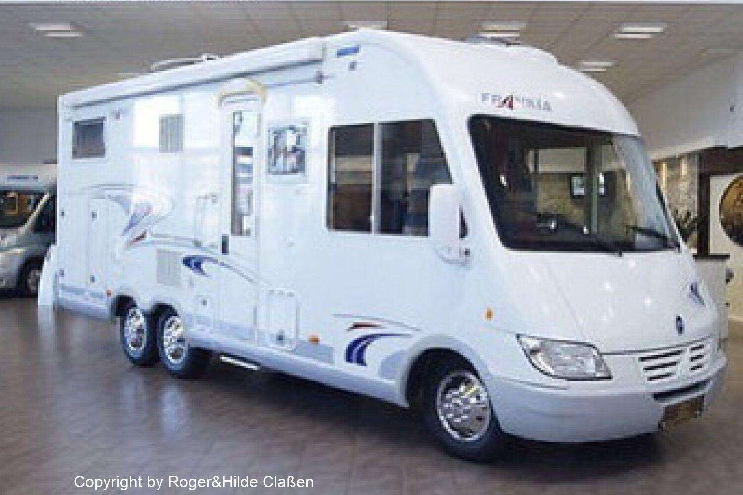 Wir über uns. Die Lust auf Reisen 8 So sahen wir unser neues Wohnmobil zum ersten Mal
