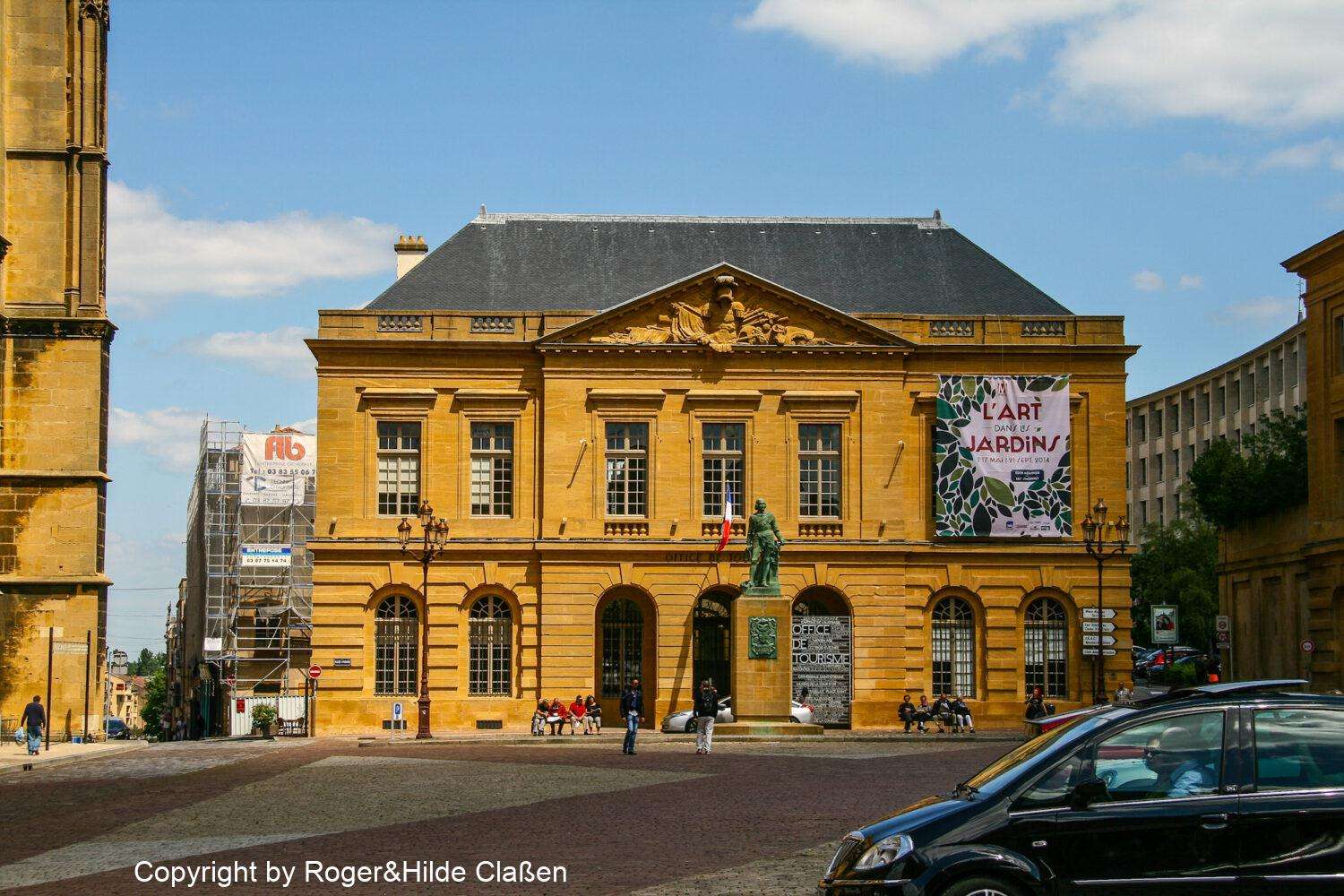 Von Trier über Metz nach Dijon 12 Die alte Hauptwache der Polizei in Metz. Heute Touristikinformation