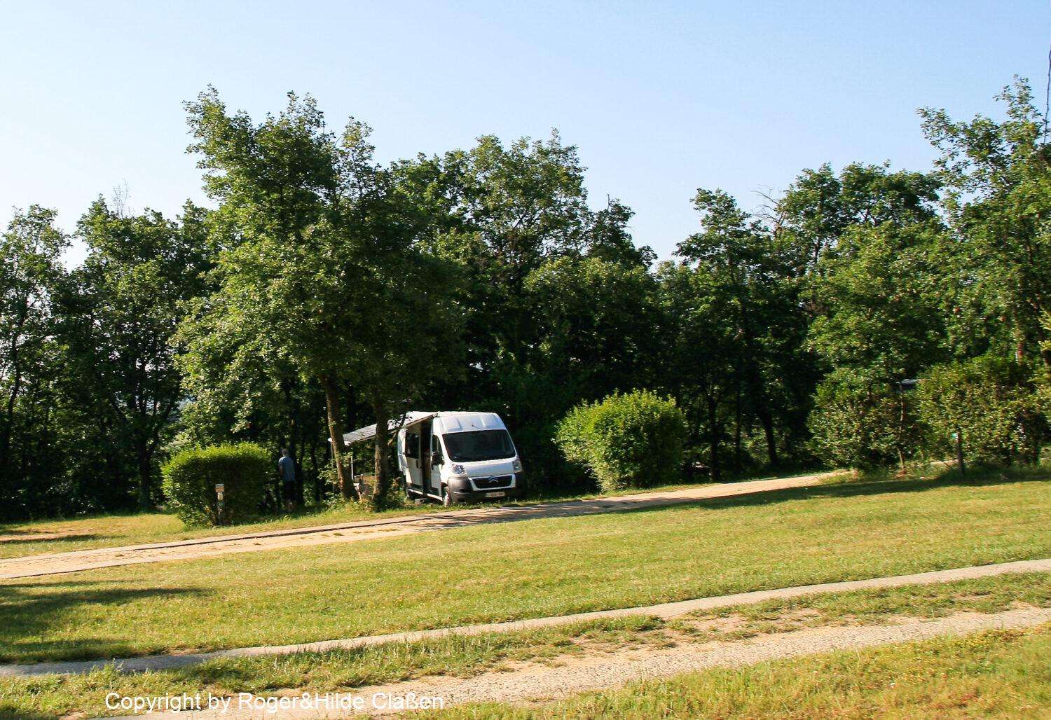 Über Pelussin nach Clansayes 2 Campingplatz in Pélussin. Bel’Epoque du Pilat