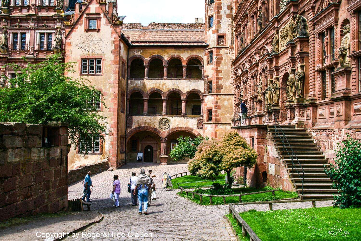 Das Schloss Heidelberg