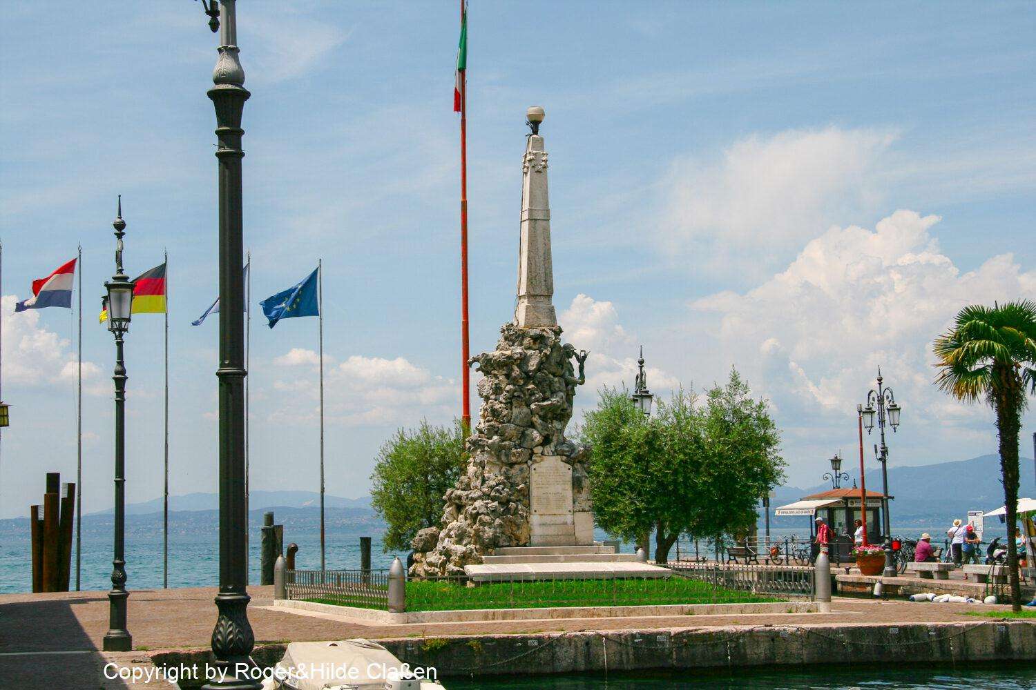 Lazise am Gardasee 11 Mahnmal zum Gedenken an die Kriegsopfer
