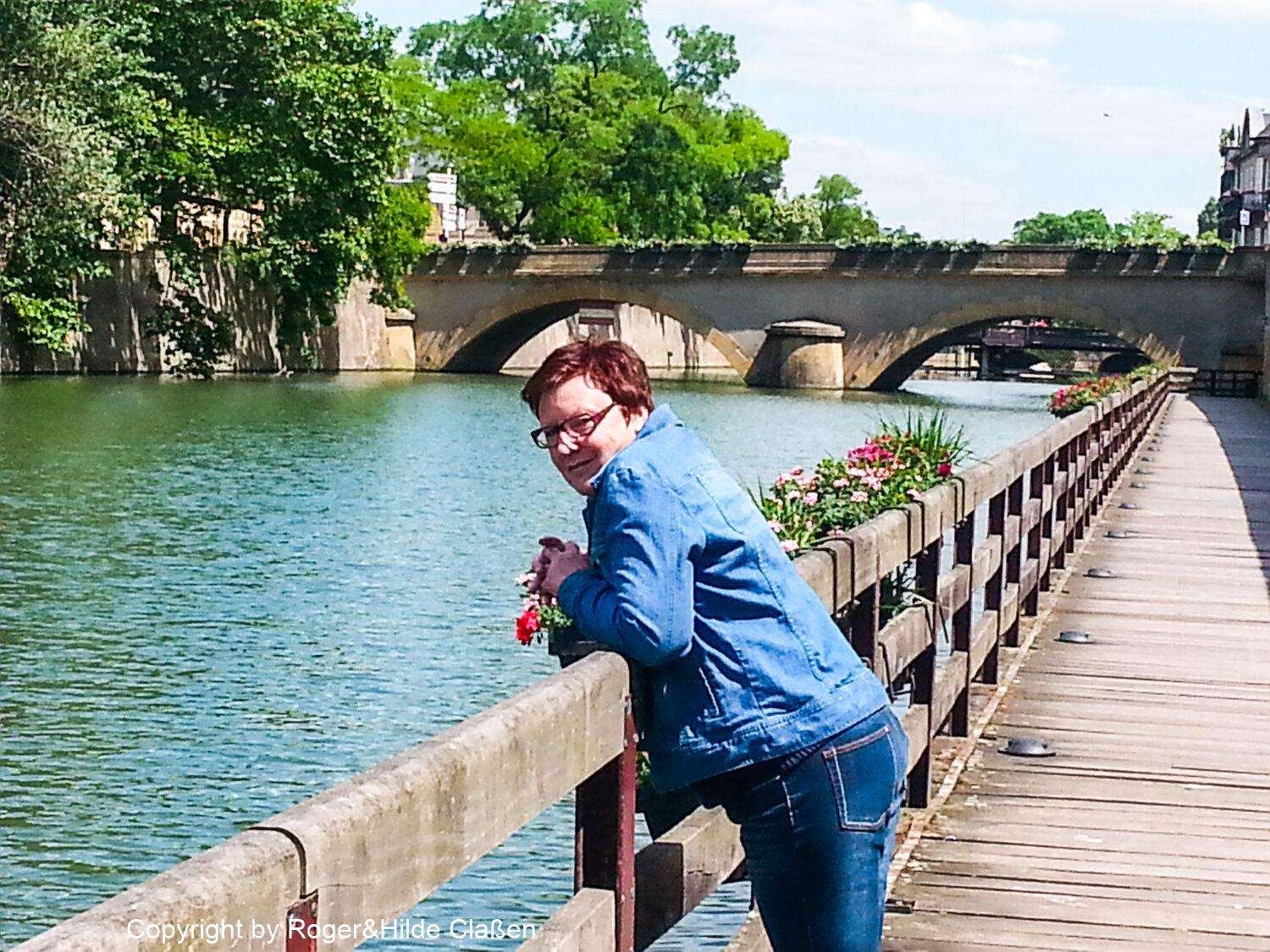 Von Trier über Metz nach Dijon 16 Hilde an der Mosel in Metz
