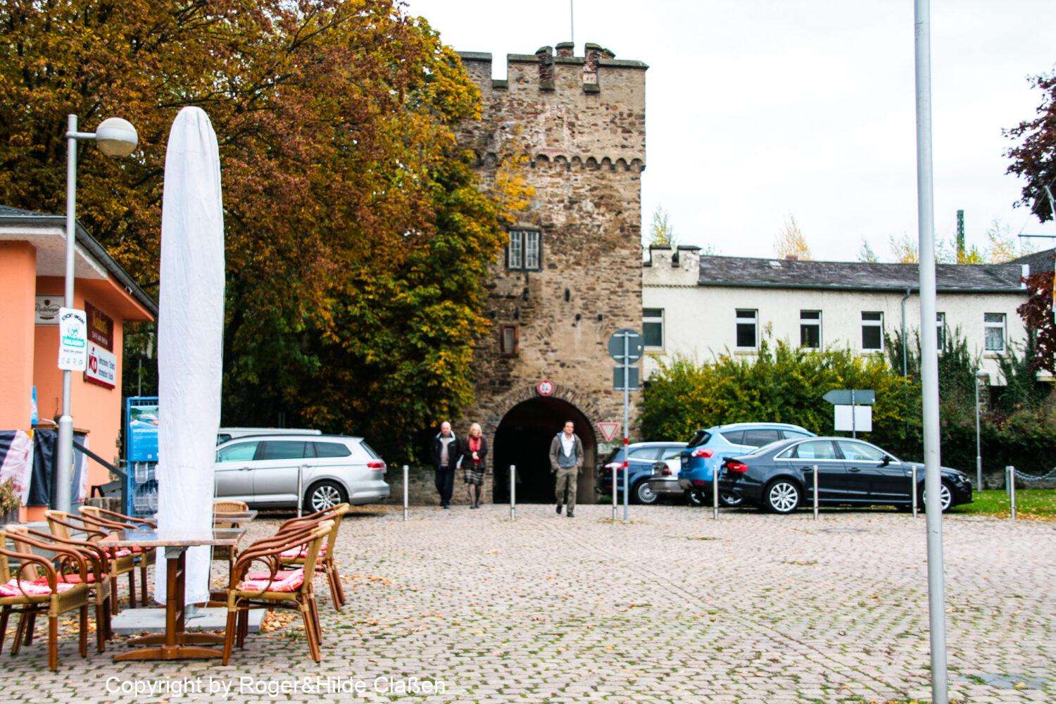 Westkapelle und Lahnstein. 20 Das Stadttor von Lahnstein
