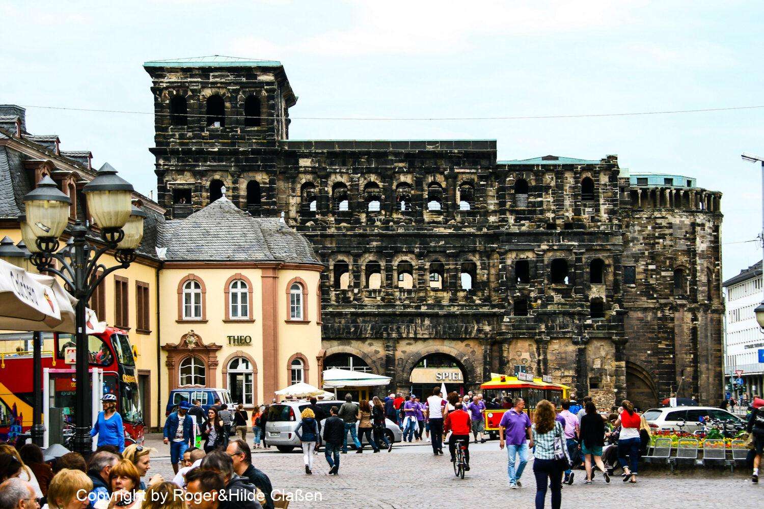 Von Trier über Metz nach Dijon 3 Porta Nigra in Trier