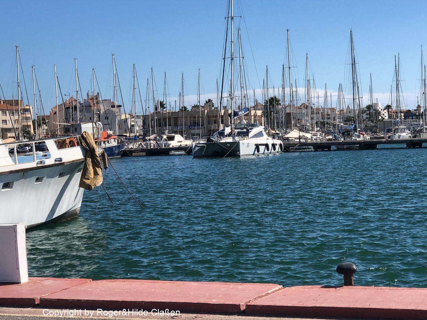 Narbonne Plage nach El Ejido 26 Das sehen wir, wenn wir aus dem Wohnmobil schauen