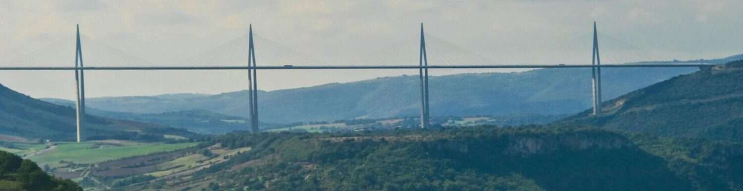 Buchholz nach Narbonne Plage 1 Intro Viadukt von Millau