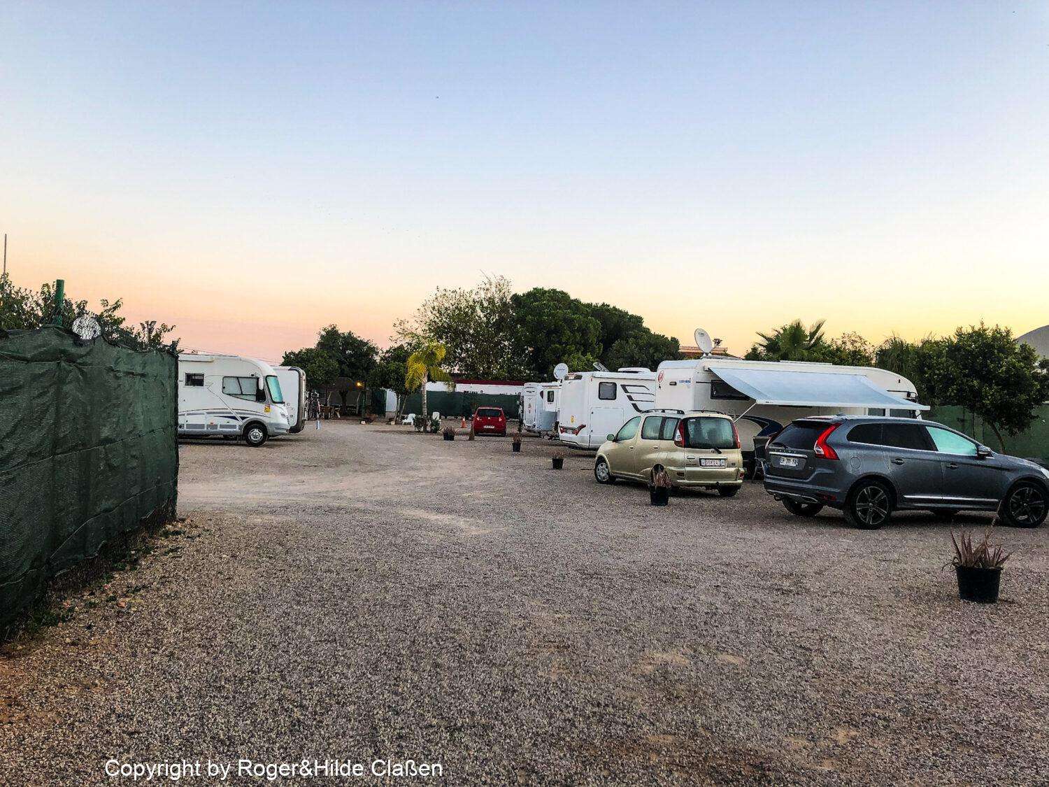 Narbonne Plage nach El Ejido 21 Wohnmobilstellplatz Area Autocaravanas Cartagena