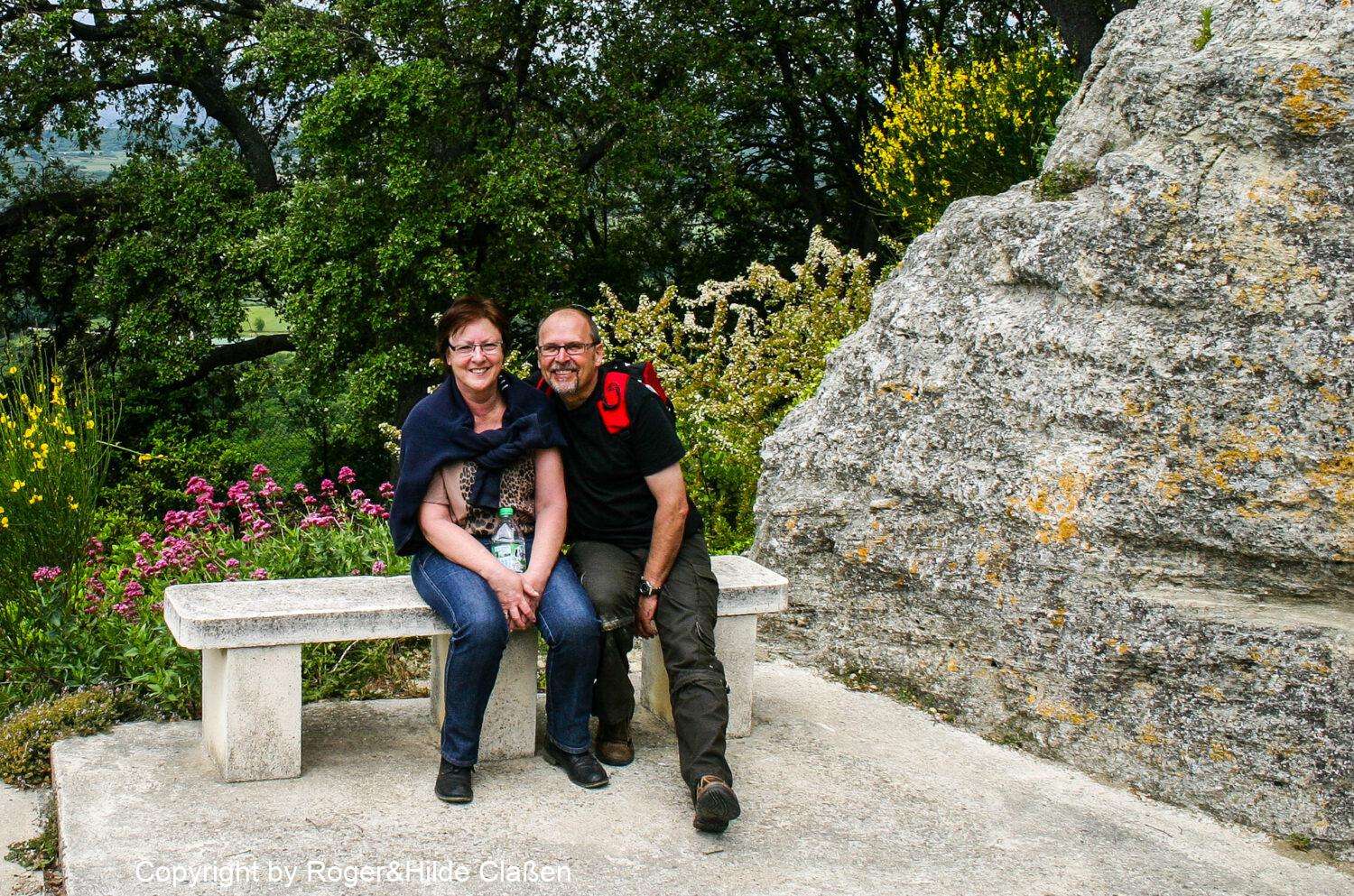 Wir über uns. Die Lust auf Reisen 2 Roger und Hilde in Clansayes