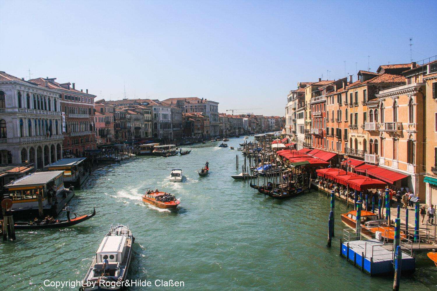 Der Canale Grande in Venedig