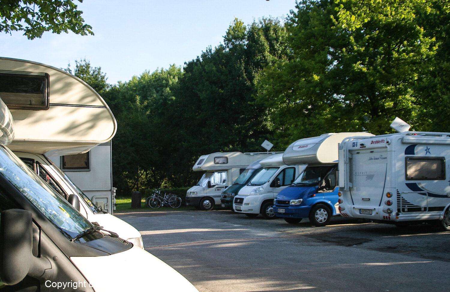2010. Wochenende in Ladenburg 2 Der alte Wohnmobilstellplatz in Ladenburg
