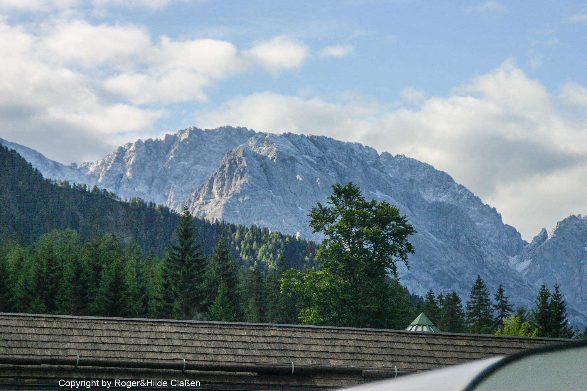 2010. Die Toskana 10 Die Alpen auf dem Weg zur Zugspitze