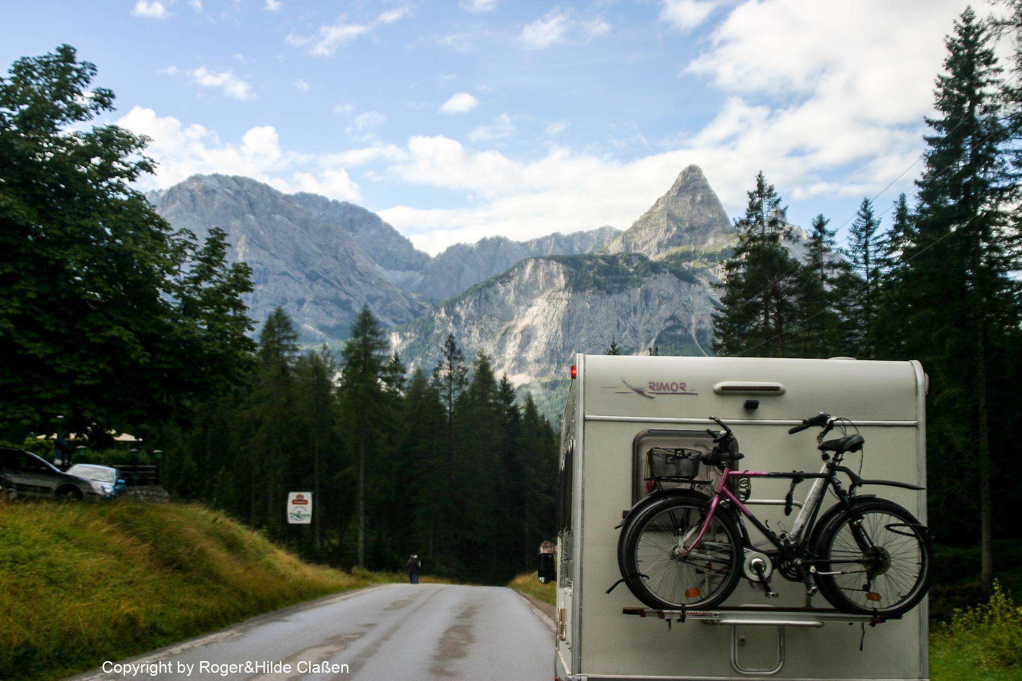 2010. Die Toskana 12 Auf dem Weg nach Ehrwald. Im Hintergrund die Ehrwalder Sonnenspitze