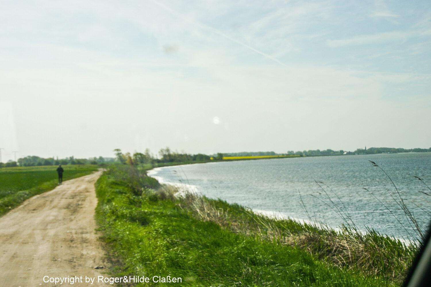 Hochzeitsreise nach Rügen 74 Der Ostseestrand zwischen Seehof und Schaprode