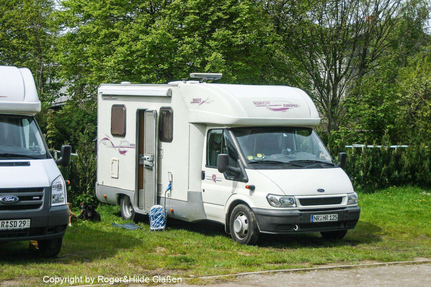Hochzeitsreise nach Rügen 32 Campingplatz in Lohme / Rügen. schön und teuer