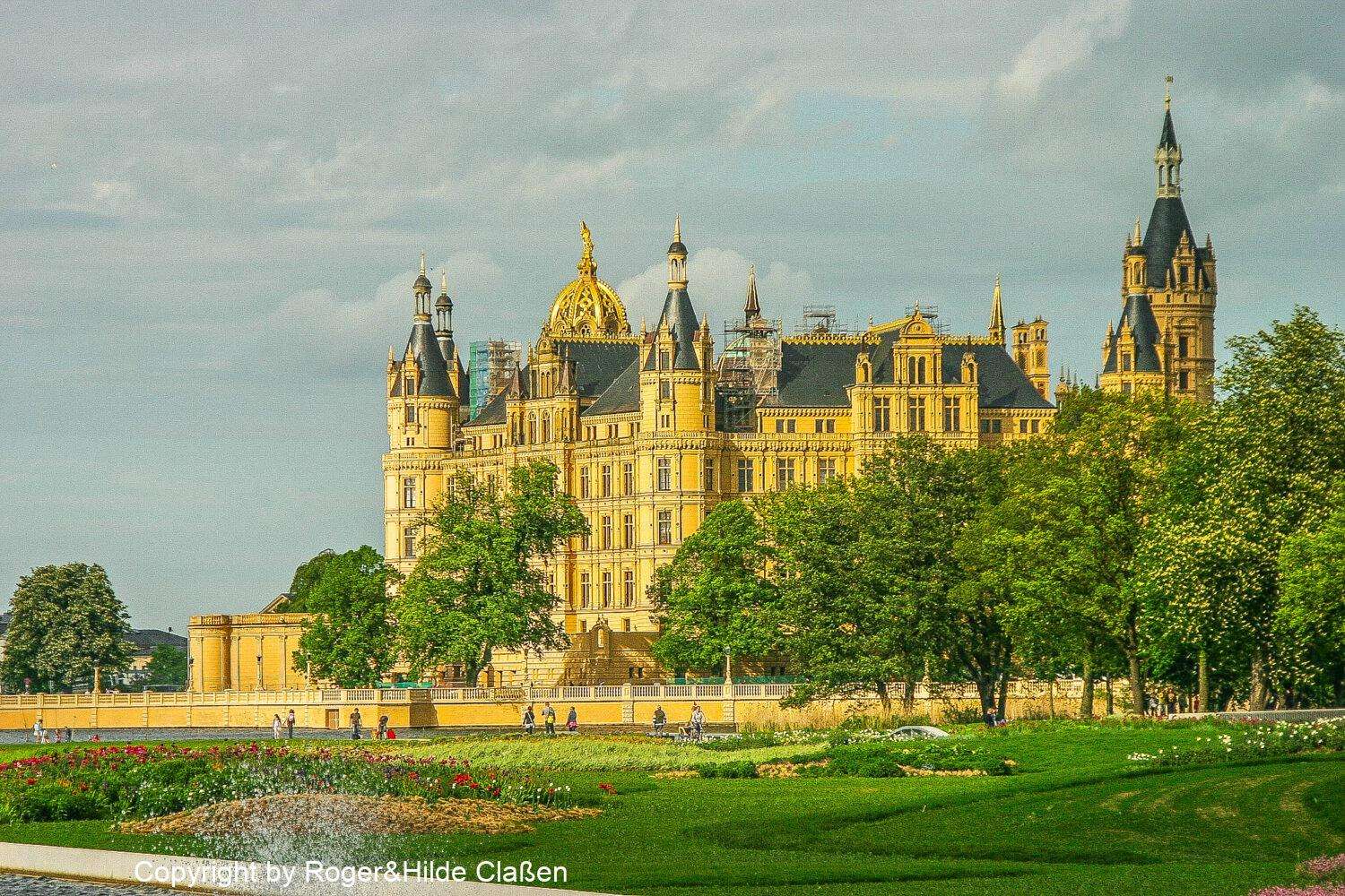 Hochzeitsreise nach Rügen 79 Das Schweriner Schloss