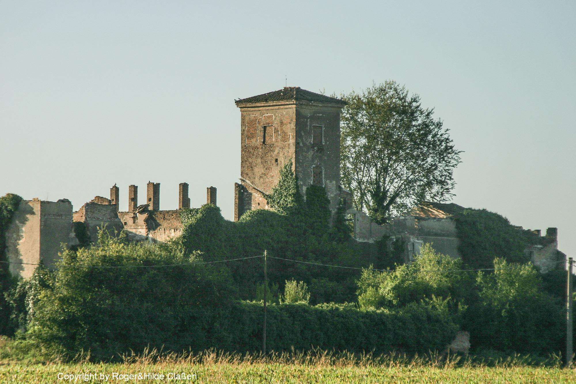 Turm in der In der Nähe von Cento in der Provinz Ferrara