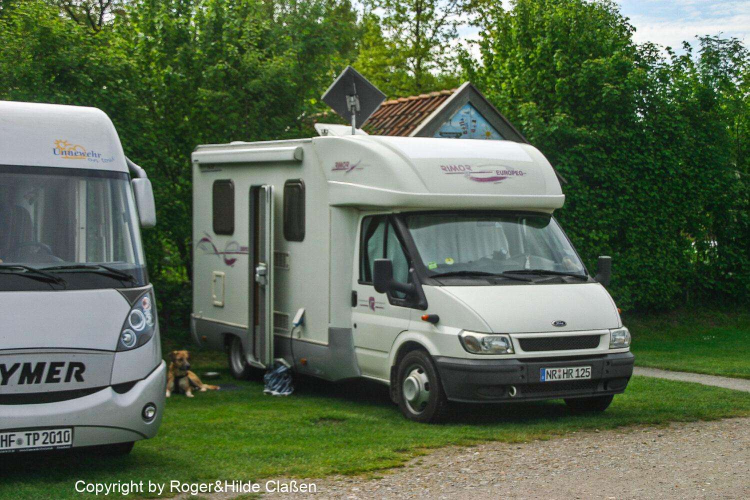 Hochzeitsreise nach Rügen 7 Greven. Wohnmobilstellplatz