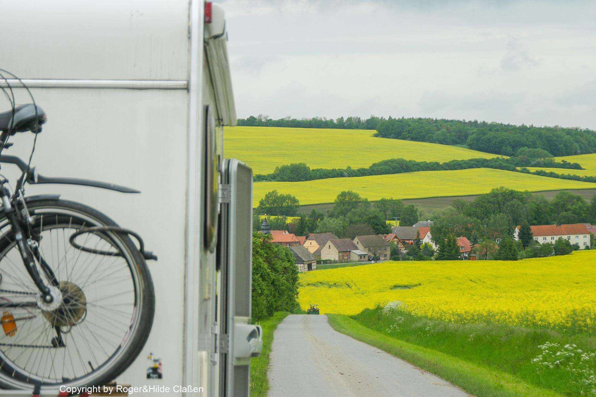 Hochzeitsreise nach Rügen 119 Unterwegs durch Thüringen
