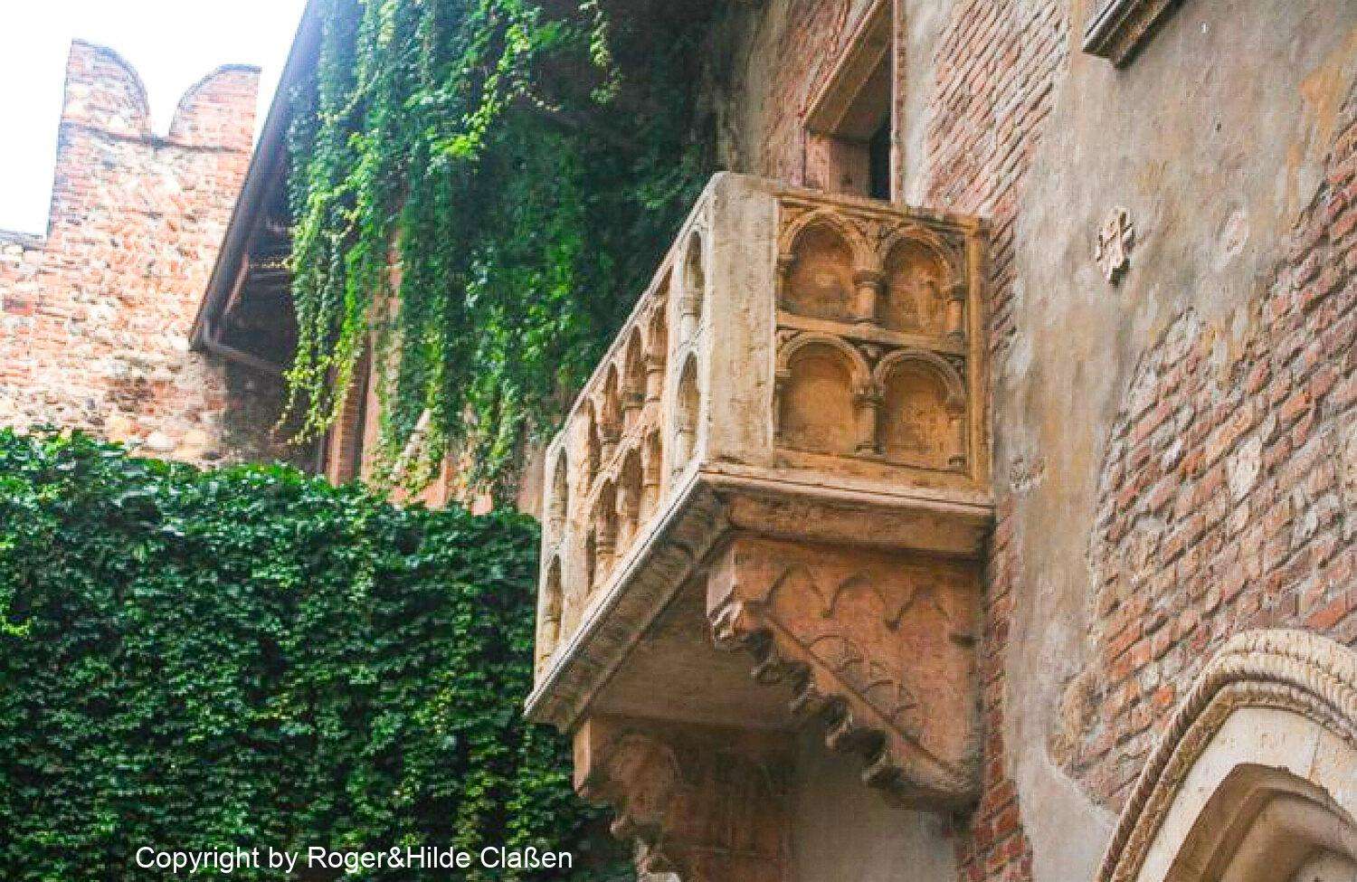 2010. Die Toskana 90 Auf diesem Balkon stand laut Shakespeare die Julia