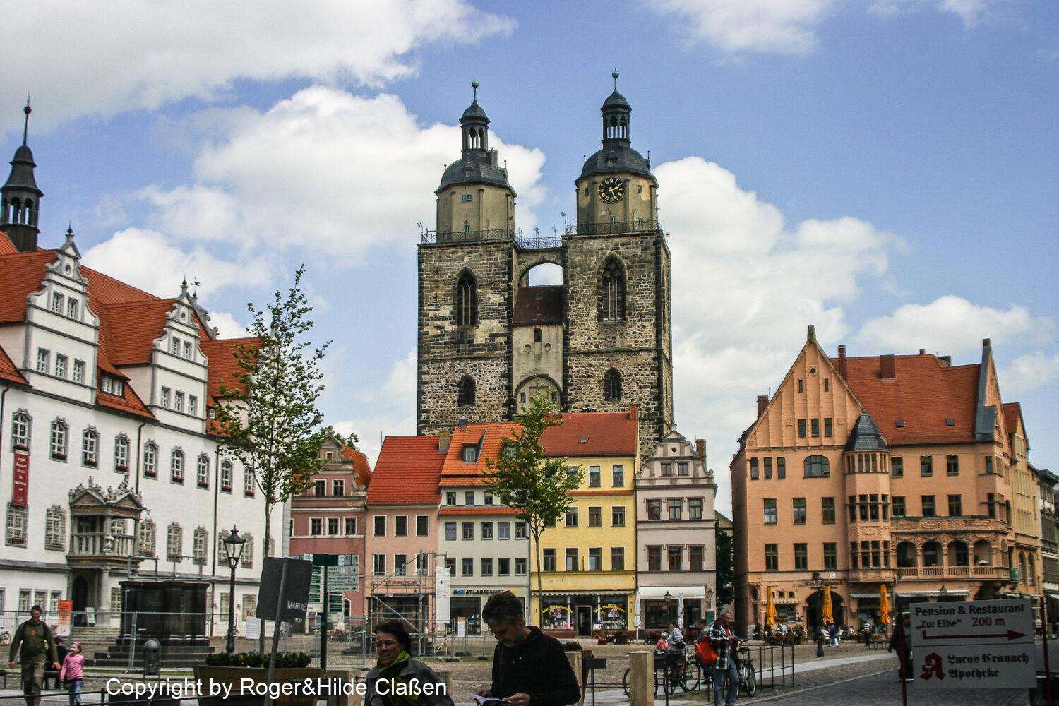 Hochzeitsreise nach Rügen 106 Die lutherische Stadtkirche St. Marien in Wittenberg