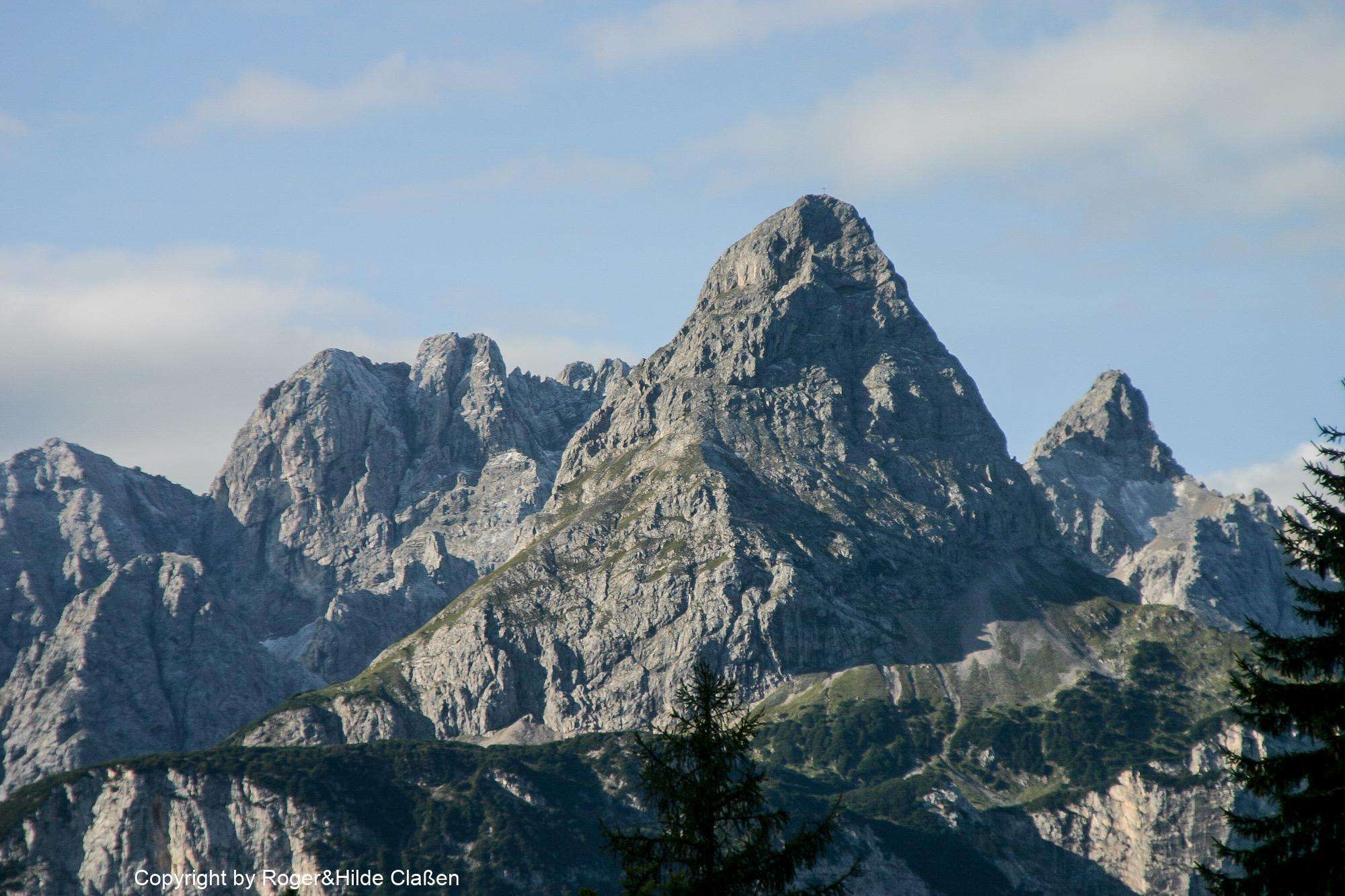2010. Die Toskana 13 Die Ehrwalder Sonnenspitze in den Alpen