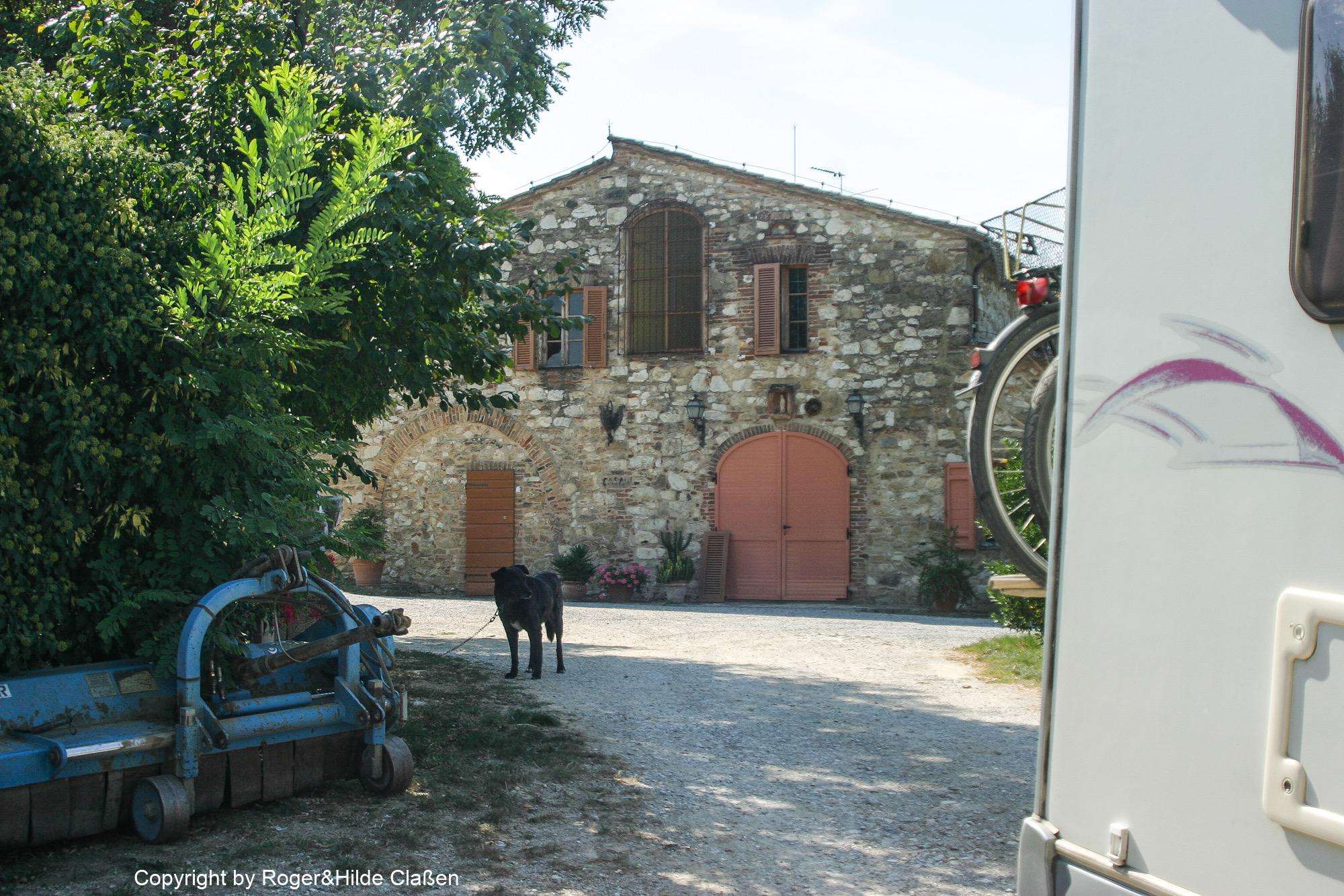 Ein Haus in der Toskana. Wunderbar