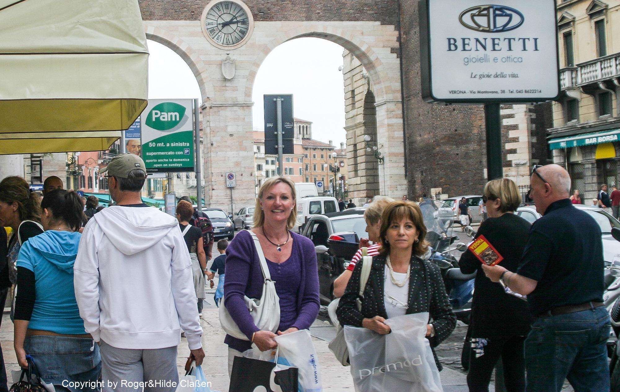 2010. Die Toskana 103 Das Stadttor von Verona